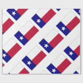 Texas Lone Star Flag Geschenkpapier (Flach)