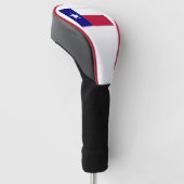 Texas Lone Star Flag Golf Headcover (angewinkelt)