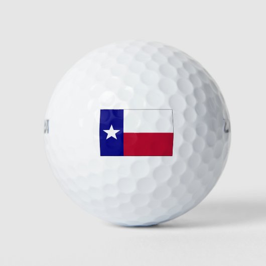 Texas Lone Star Flag Golfball (Vorderseite)
