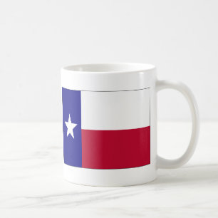 Texas Lone Star Flag Kaffeetasse