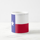 Texas Lone Star Flag Kaffeetasse (Mittel)