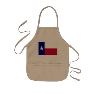 Texas Lone Star Flag Kinderschürze