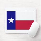 Texas Lone Star Flag Mousepad (Mit Mouse)