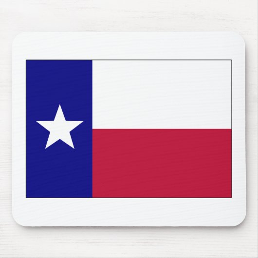 Texas Lone Star Flag Mousepad (Vorne)