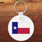 Texas Lone Star Flag Schlüsselanhänger (Vorderseite)