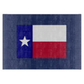 Texas Lone Star Flag Schneidebrett (Vorderseite)