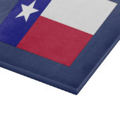 Texas Lone Star Flag Schneidebrett (Ecke)