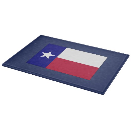 Texas Lone Star Flag Schneidebrett (Ecke)