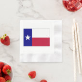 Texas Lone Star Flag Serviette (Beispiel)