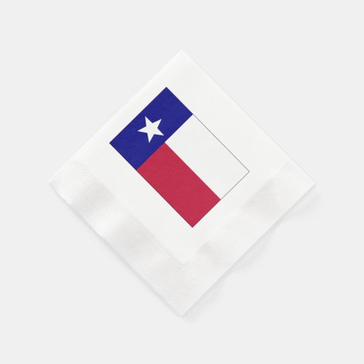 Texas Lone Star Flag Serviette (Ecke)