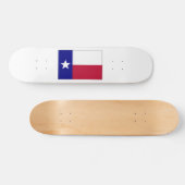 Texas Lone Star Flag Skateboard (Horizontal)