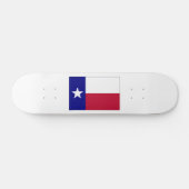 Texas Lone Star Flag Skateboard (Horizontal)
