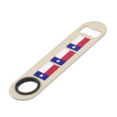 Texas Lone Star Flag Speed Flaschenöffner (Vorderseite Schrägansicht)