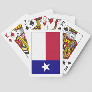 Texas Lone Star Flag Spielkarten