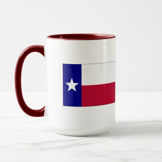 Texas Lone Star Flag Tasse (Links)