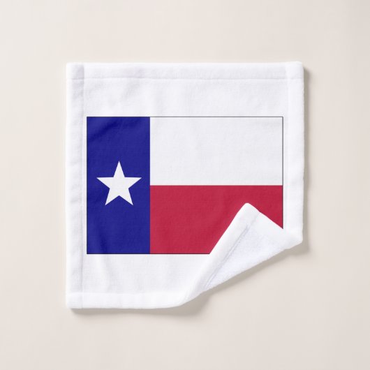 Texas Lone Star Flag Waschlappen (Waschlappen)