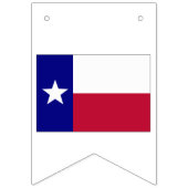 Texas-Lone-Star-Flagge Wimpelkette (Dritte Fahne)