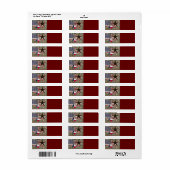 Texas Lone Star - Flaggenplan (Vorne)