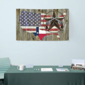 Texas Lone Star - Flaggenplan Banner (Messeveranstaltung)