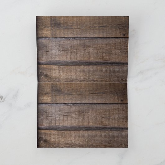 Texas Lone Star - Flaggenplan Dankeskarte (Innenseite)