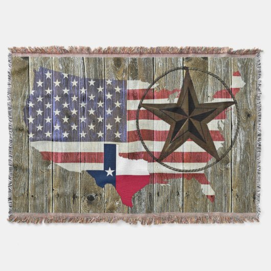 Texas Lone Star - Flaggenplan Decke (Vorderseite)