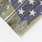Texas Lone Star - Flaggenplan Fleecedecke (Ecke)