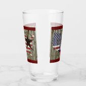 Texas Lone Star - Flaggenplan Glas (Links)