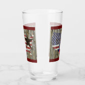 Texas Lone Star - Flaggenplan Glas (Rechts)