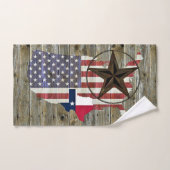 Texas Lone Star - Flaggenplan Handtuch (Handtuch)