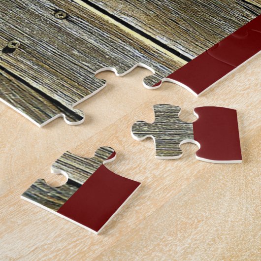 Texas Lone Star - Flaggenplan Puzzle (Seite)