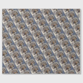 Texas Lone Star Geschenkpapier (Flach)