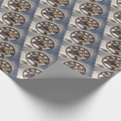 Texas Lone Star Geschenkpapier (Ecke)