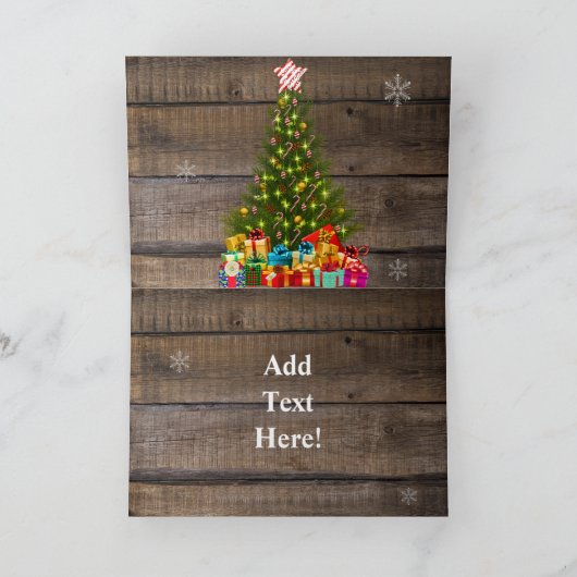 Texas Lone Star - Karte für den Flaggenstaat (Innenseite)