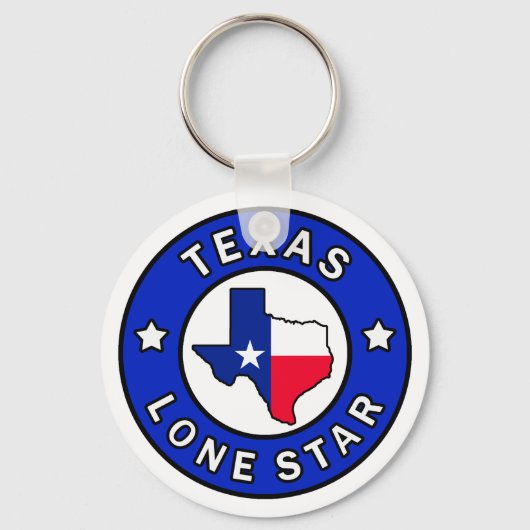 Texas Lone Star Schlüsselanhänger (Vorderseite)