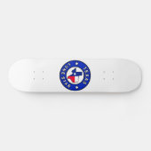 Texas Lone Star Skateboard (Horizontal)