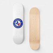 Texas Lone Star Skateboard (Vorderseite)