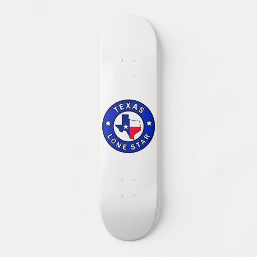 Texas Lone Star Skateboard (Vorderseite)