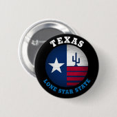 TEXAS-LONE-STAR-STAAT BUTTON (Vorne & Hinten)