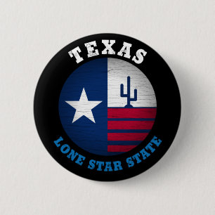 TEXAS-LONE-STAR-STAAT BUTTON