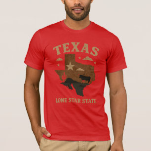 Texas Lone Star Staat - Ein Tribut an die Unabhäng T-Shirt