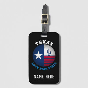 TEXAS-LONE-STAR-STAAT GEPÄCKANHÄNGER