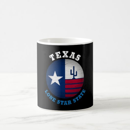 TEXAS-LONE-STAR-STAAT KAFFEETASSE (Mittel)