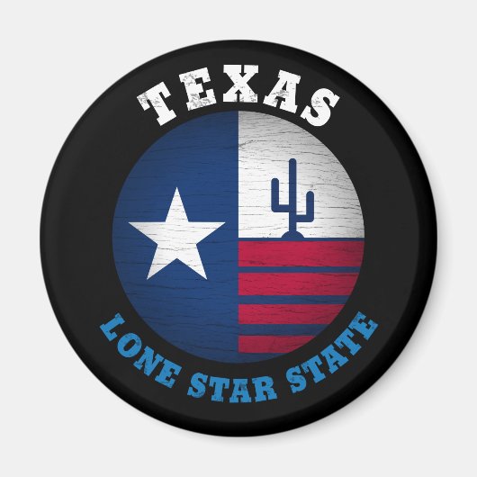 TEXAS-LONE-STAR-STAAT MAGNET (Vorne)