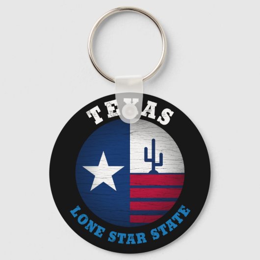 TEXAS-LONE-STAR-STAAT SCHLÜSSELANHÄNGER (Vorderseite)