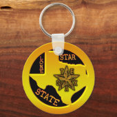 Texas Lone Star Staat Schlüsselanhänger (Vorderseite)