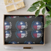 TEXAS-LONE-STAR-STAAT SEIDENPAPIER (Geschenk)