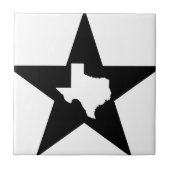 Texas Lone Star Staat USA Custom Ink Fliese (Vorderseite)