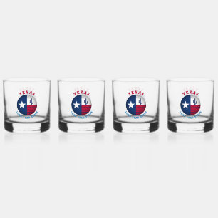 TEXAS-LONE-STAR-STAAT WHISKYGLAS
