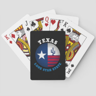 TEXAS LONE STAR STAATSFRAHNE SPIELKARTEN
