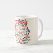 Texas - Lone Star State Postkarten-Tasse Kaffeetasse (VorderseiteRechts)